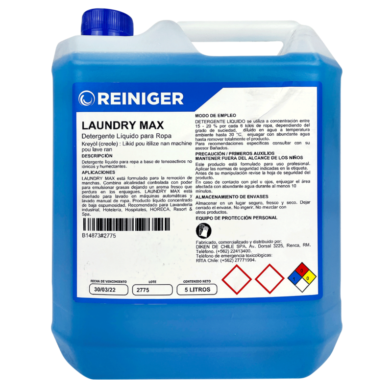 Laundry Max de 5 litros - Detergente para ropa