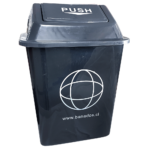 Papelero tapa vaivén 20 litros